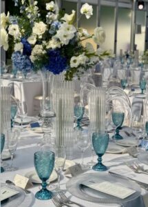 Blue goblet