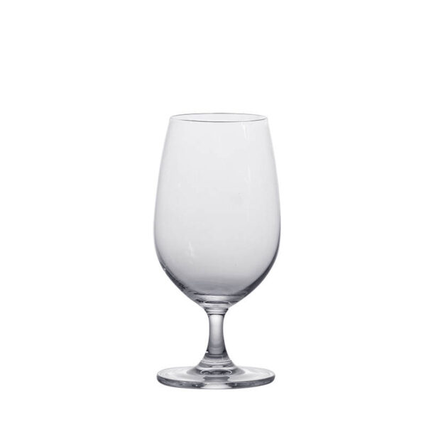 Clear water glass
