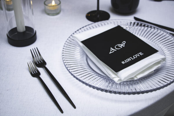 black cutlery