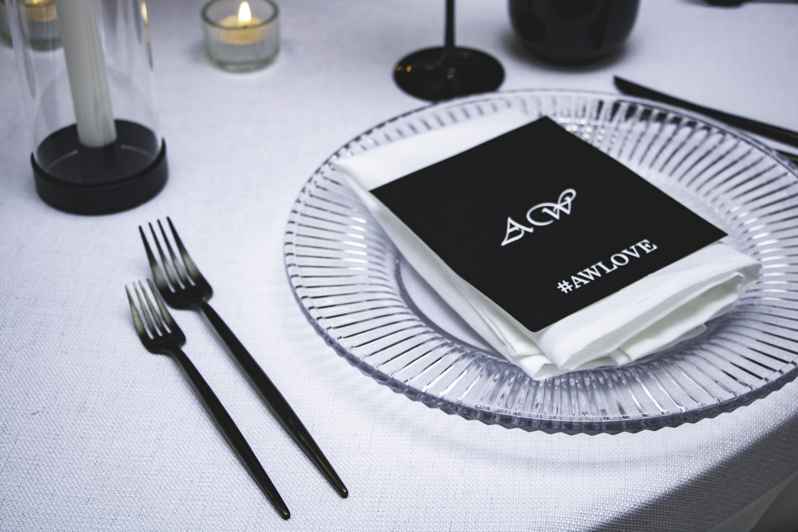 black cutlery