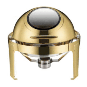 gold chaffing dish