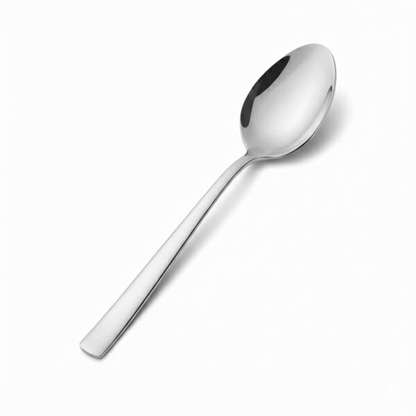 silver desert spoon
