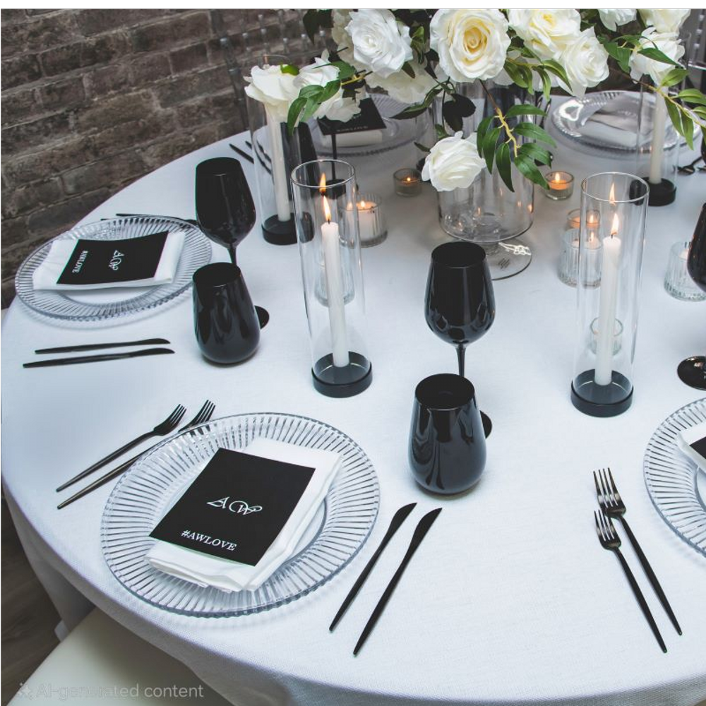 Crystal Clarity Glass Charger Plate (2)