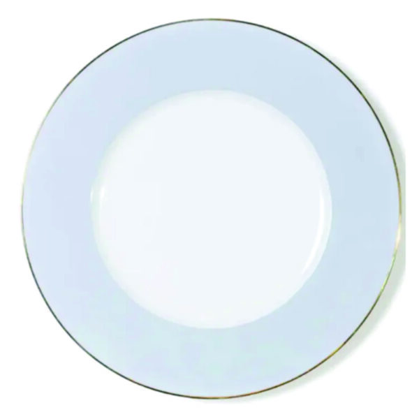 Azure Elegance Charger Plate-Bone China