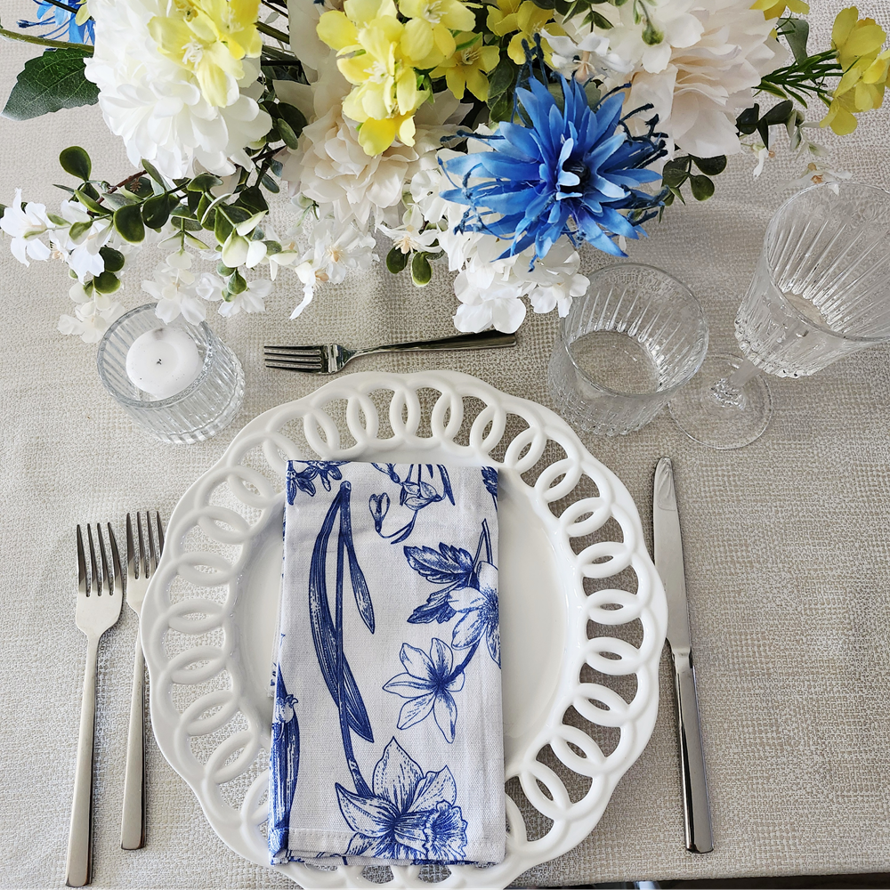 Ivory Filigree Charger Plate - White - Image 4