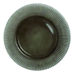 Smoky Quartz Glass Charger