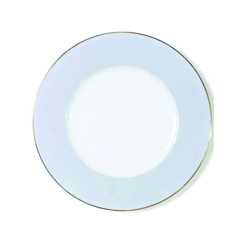Azure Elegance Dinner Plate-Bone China