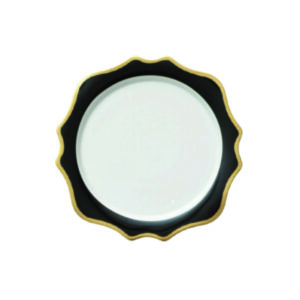 Diana Salad Plate Black