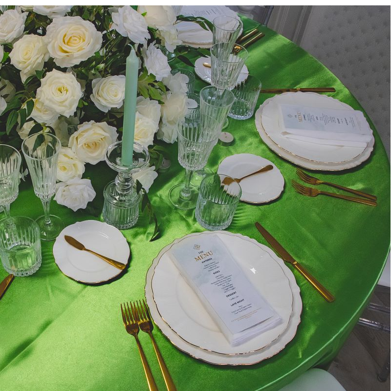 Elizabeth 6.5" Bread Plate White-Bone China - Image 4