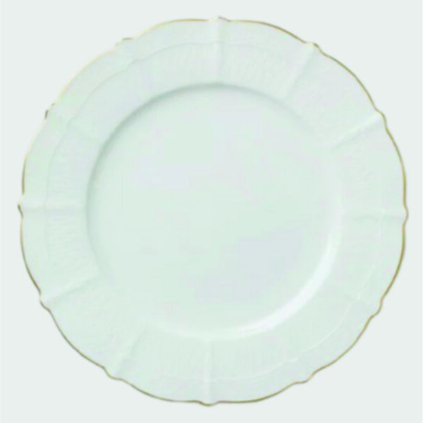 Elizabeth Charger Plate White-Bone China