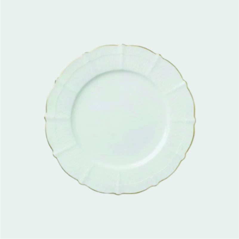Elizabeth Salad Plate White-Bone China