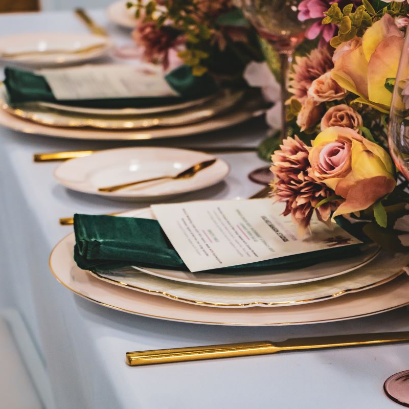 Elizabeth 10.5" Dinner Plate White-Bone China - Image 6