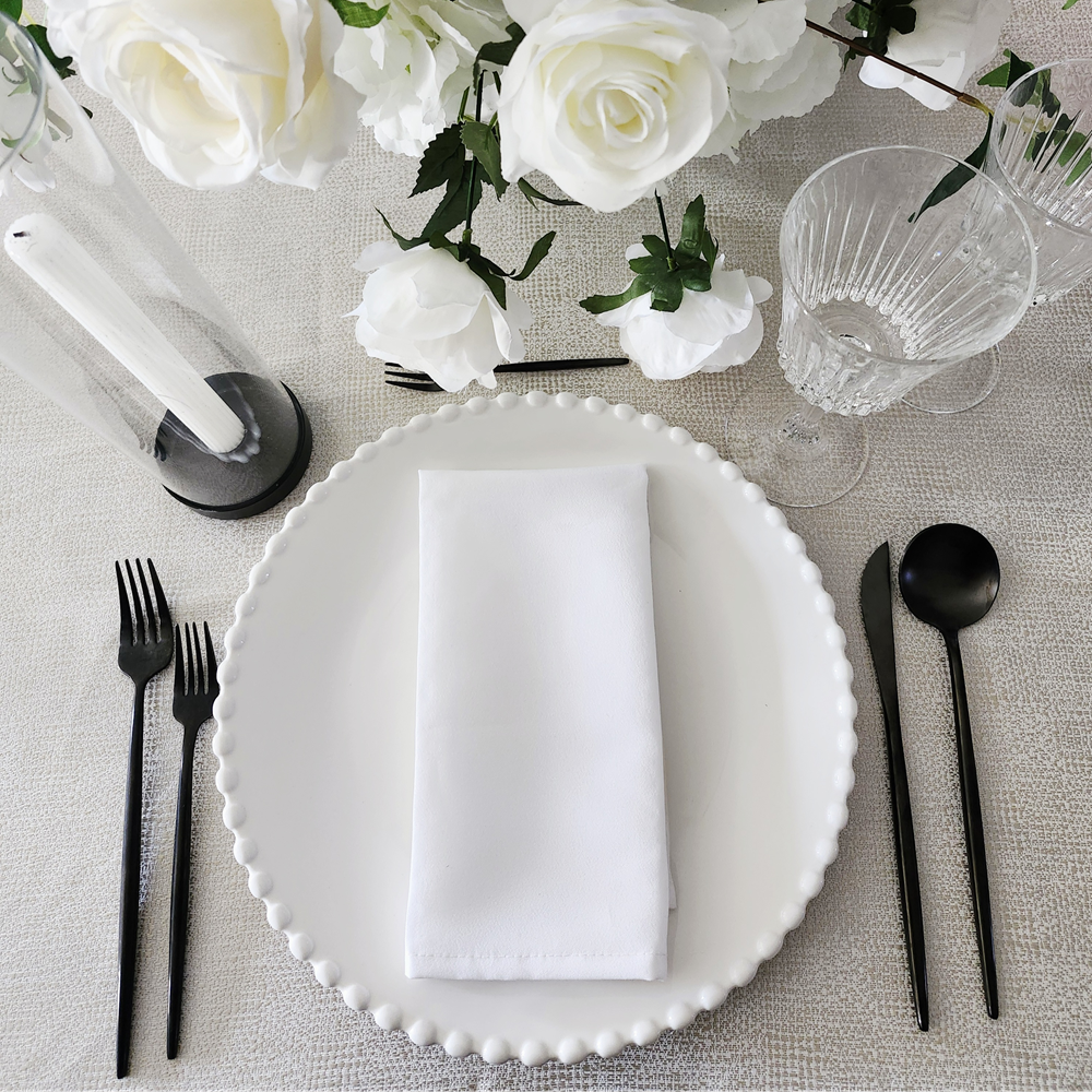 Pearl Rim Classic 10.5" Dinner Plate - Image 3