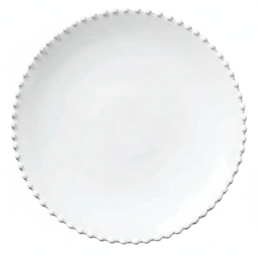 pearl rim charger plate