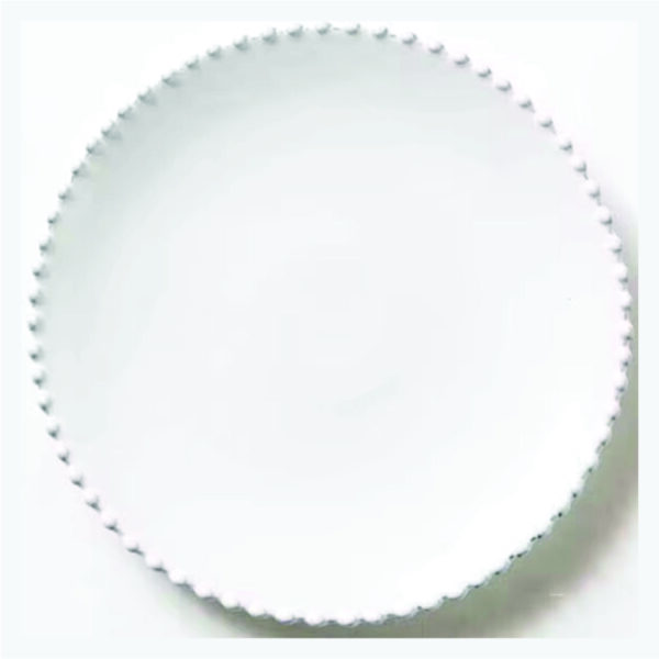pearl rim classic charger plate
