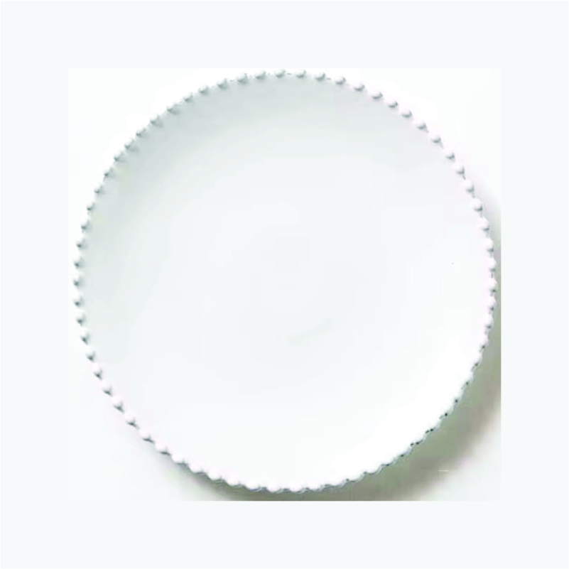 Pearl Rim Classic Dinner Plate