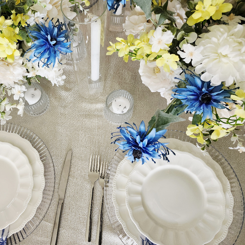 Maison Lace 10.5" Dinner Plate - White - Image 4