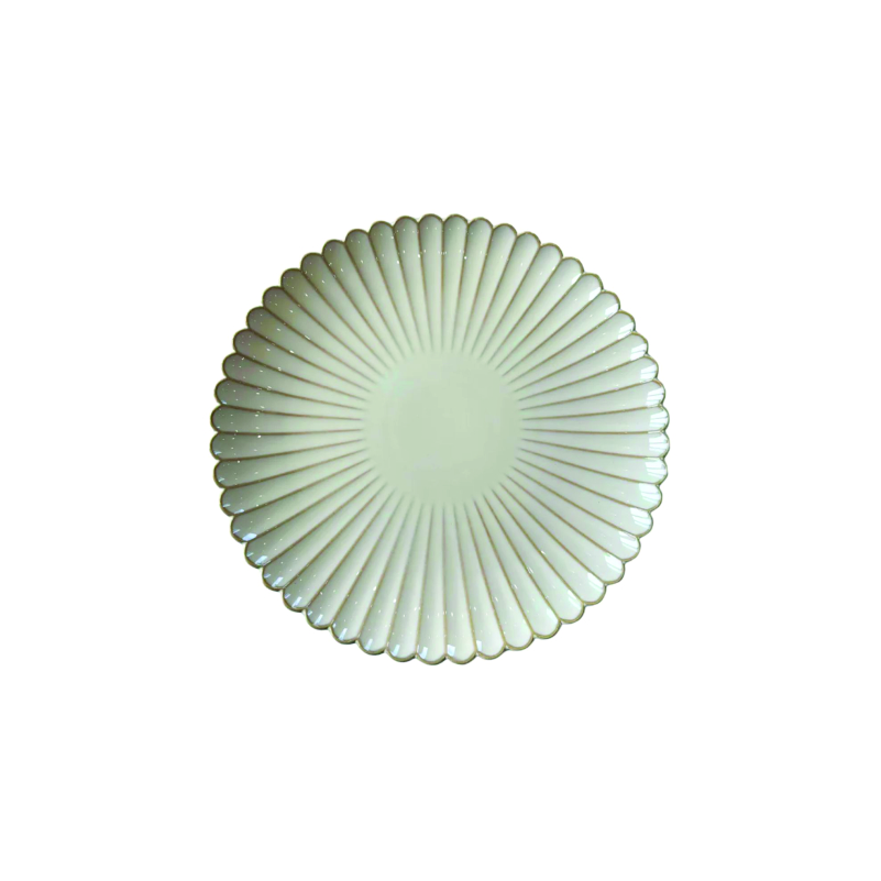 Radiance Petal Ceramic Bread Plate