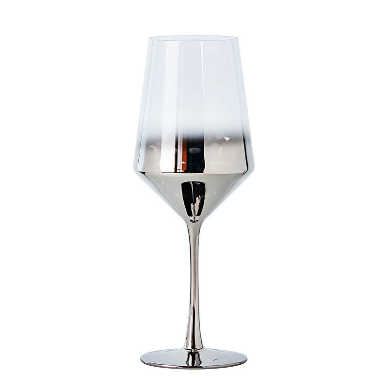 Silver Ombre Glassware